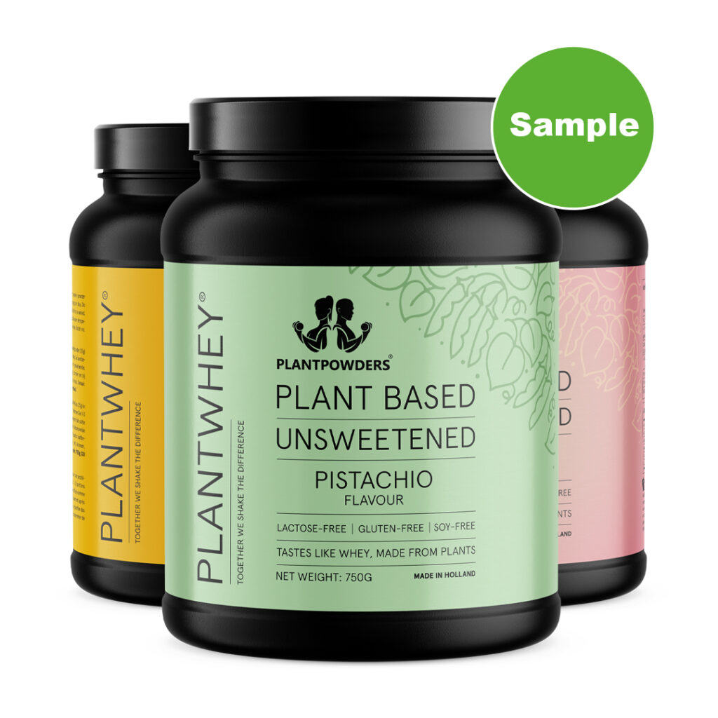 Plantwhey Ongezoet Samples 25 gram (1 shake)