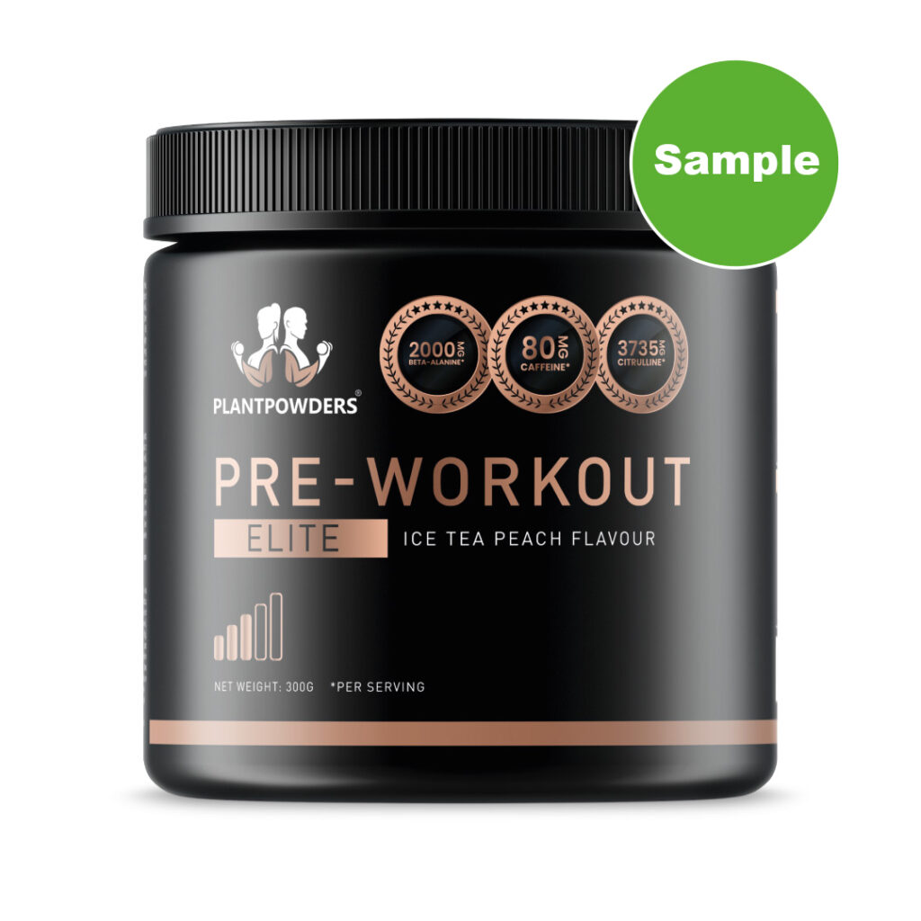 Pre-Workout Elite Icetea Peach Sample (1 shake)