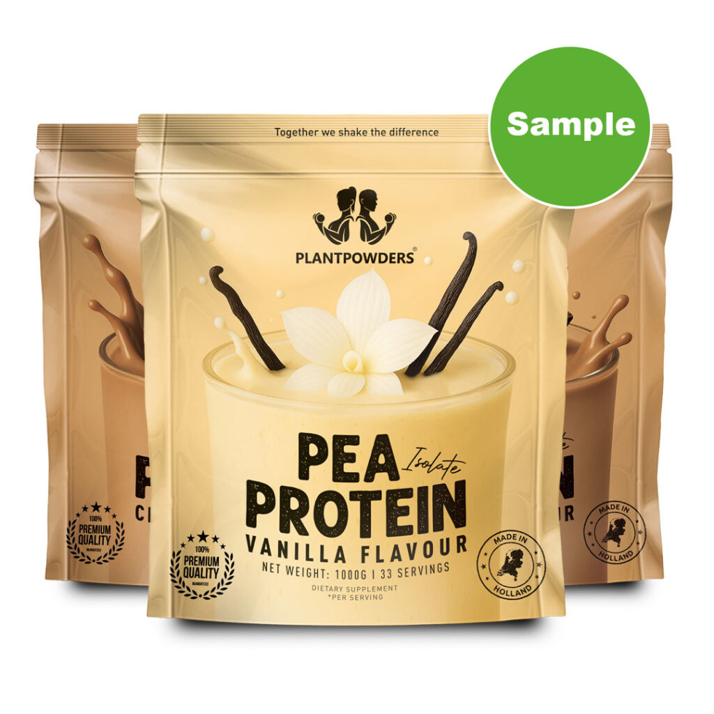 Pea Protein Isolate Sample 30 gram (1 shake)