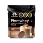 Plantwhey 2.0 Cookies & Cream Gezoet Voorkant