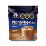 Plantwhey 2.0 Iced Coffee Caramel (DECAF) Gezoet Voorkant