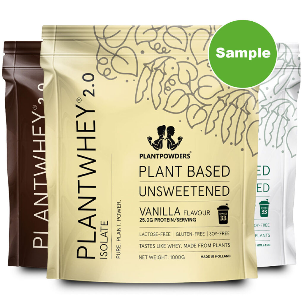 Plantwhey 2.0 Ongezoet Samples verzameling